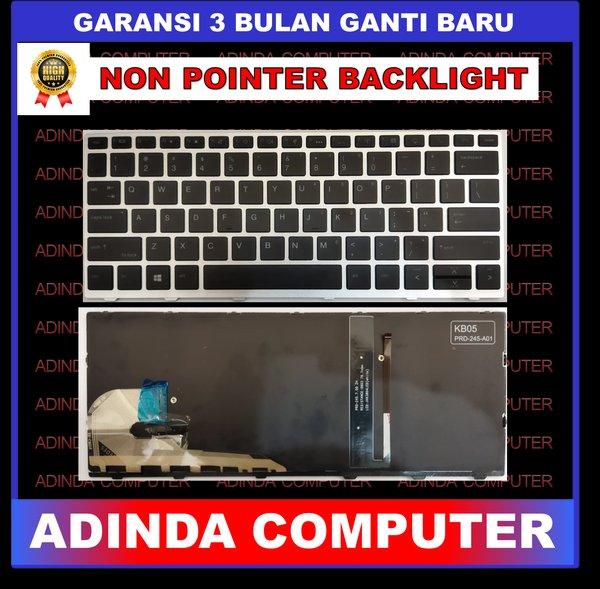 Keyboard hp EliteBook 830-G5 830 G5 830-G6 830 G6 836-G5 836 G5 Backlight Non Pointer
