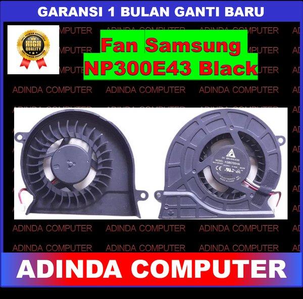 Kipas Cooling Fan Samsung NP300 NP300E43 NP305E4A NP300E4X NP300E45 Black Conector