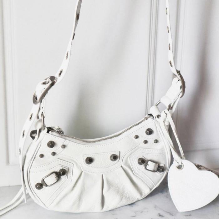 bag Balen tas le cagole xs white