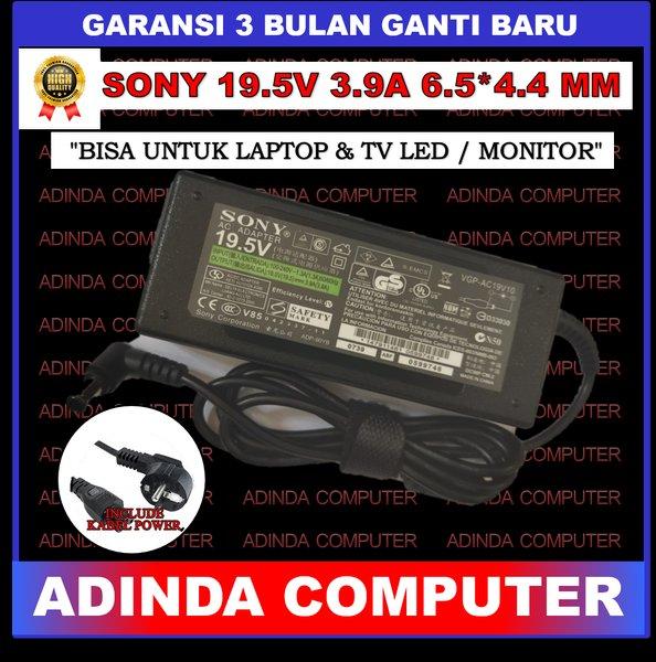 Adaptor Charger ORIGINAL TV LED LCD SONY Bravia 19.5V 3.9A