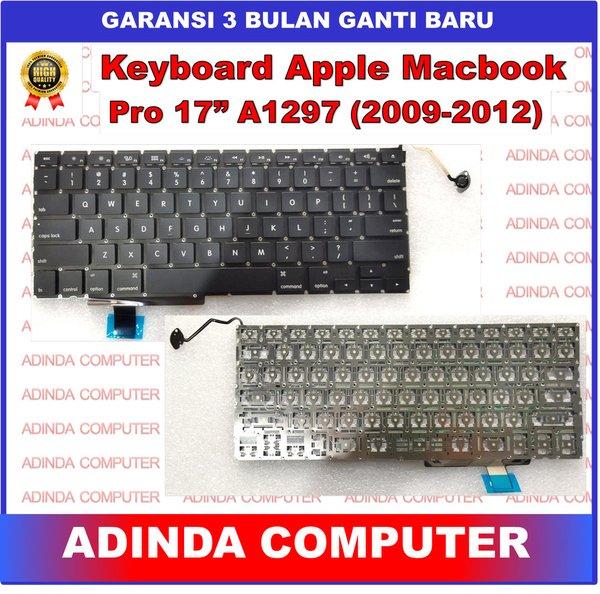 Keyboard Apple Macbook Pro 17" A1297 (2009-2012)