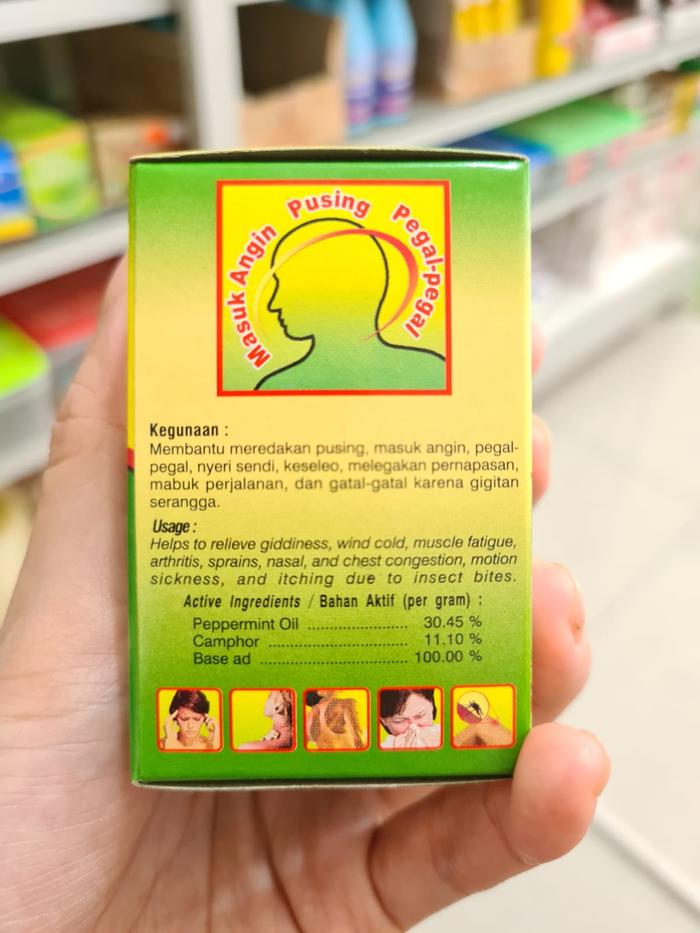 Cap Lang Balsem Lang 40gr / BALSEM LANG CAP LANG / BALSEM LANG CAPLANG / CAPLANG BALSEM HIJAU / BALS