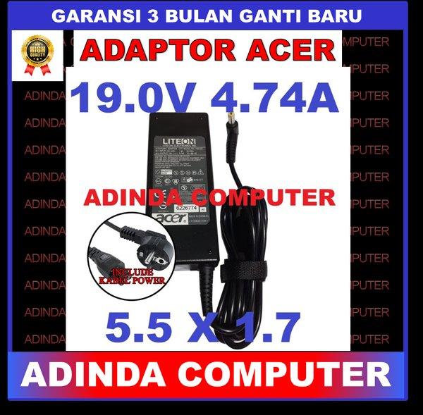 Adaptor Charger Acer Aspire 8930 9300 9500 9510 9520 ORI