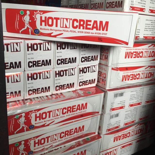 HOT IN CREAM 120 GR PUTIH BTL | HOT IN CREAM BOTOL 120ML KESLEO NYERI OTOT | HOT IN CREAM BOTOL 120 
