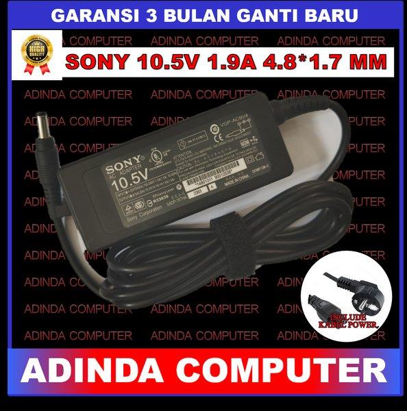 Adaptor Charger Laptop Sony VAIO VGN-P15G VGN-P17H - 10.5V 1.9A