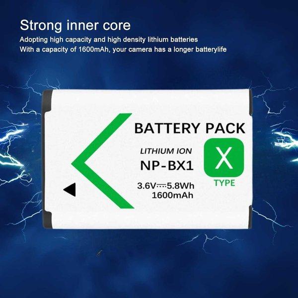 Baterai Kamera Sony RX100 H400 HDR PJ240E 1600mAh - NPBX1