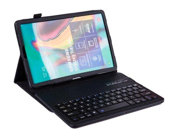 Keyboard Leather Case for Samsung Galaxy Tab A 8.0 2019 With S-Pen Removable
