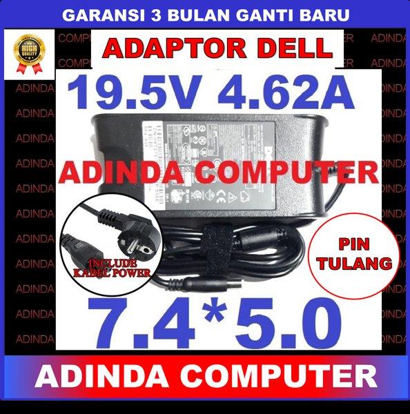 Adaptor Charger Dell Inspiron 600m 630m 640m 6000 6400 8500 ORI Tulang