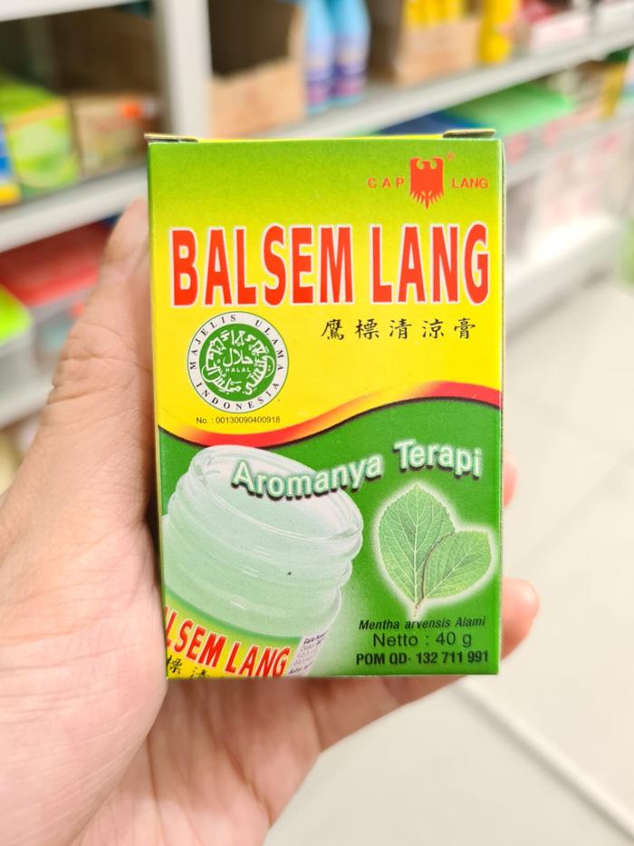 BALSEM LANG CAP LANG 40G / CAPLANG BALSEM LANG / CAP LANG BALSEM LANG / BALSEM LANG CAPLANG / BALSEM