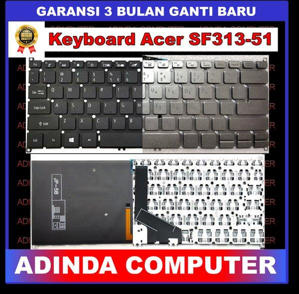 Keyboard Acer Swift 5 SF313-51 SF514-54G SF514-55GT SF514-55T SF514-55TA N19H4 Backlight