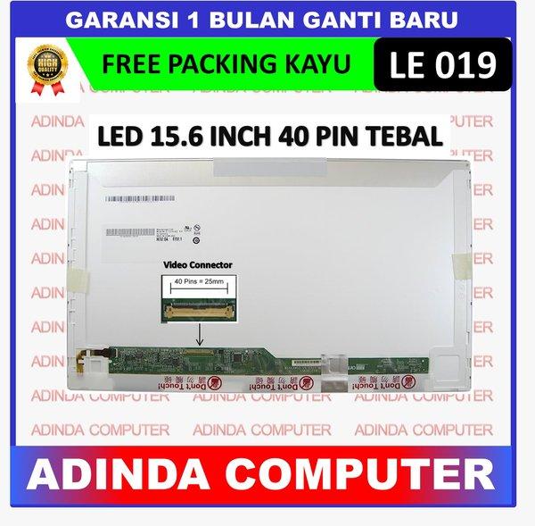 LED LCD 15.6 Untuk Asus K55 K55A K55DE A55 U57 U57A U57V K55N