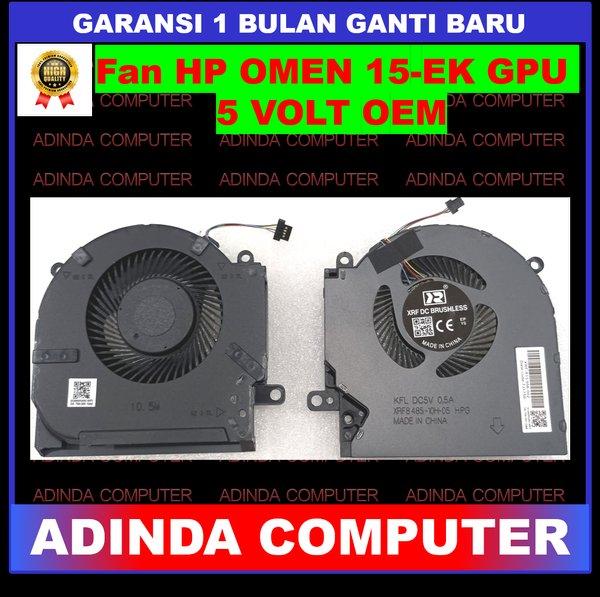 Fan HP Omen 15-EK 15-ek0044tx 15-ek0045tx 15-ek0105tx 5 Volt GPU OEM
