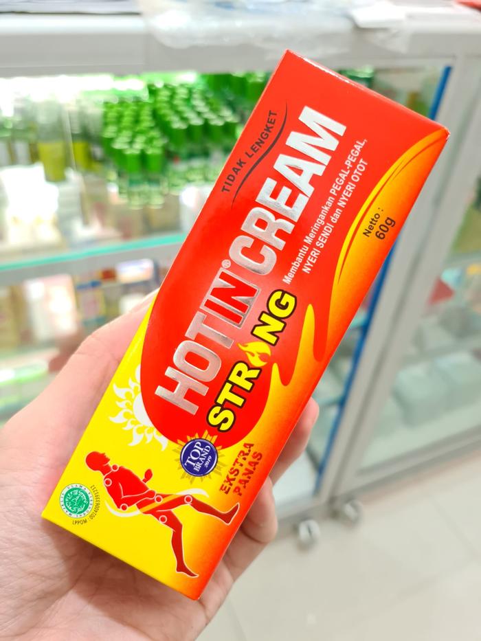HOT IN CREAM STRONG PANAS TUBE 60G / HOT IN CREAM MERAH STRONG PANAS / HOT TIN STRONG / HOT IN CREAM