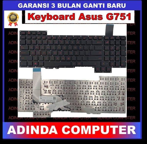 Keyboard Asus ROG G751 G751JY GFX71JT GFX71JY