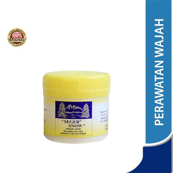 Seger Snow Vinishing Cream (kuning) - Pelembab Wajah