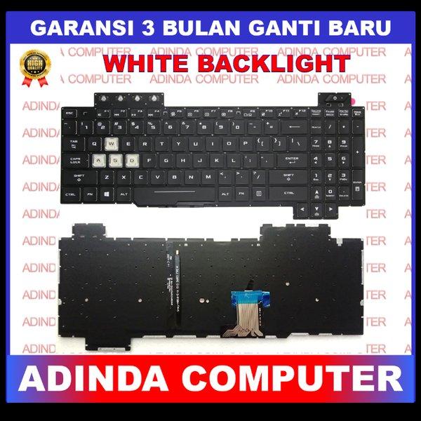 Keyboard Asus TUF FX504 FX705 FX705GM FX705DD FX705DY FX705DU White Font