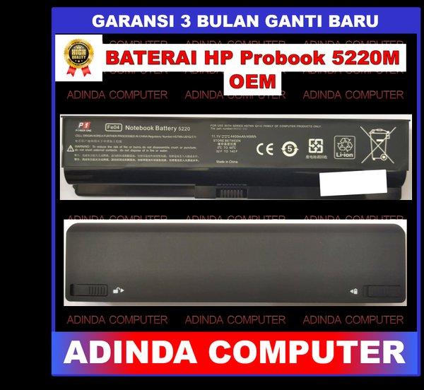 Baterai Laptop HP 5220 Probook 5220m 5520m