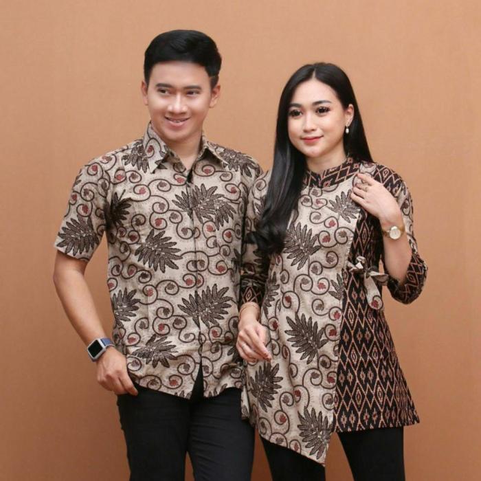 NB batik atasan Couple pakis