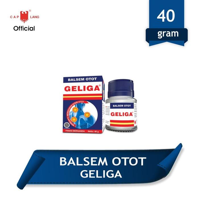 Balsem Geliga 10 Gram | 20 Gram | 40 Gram