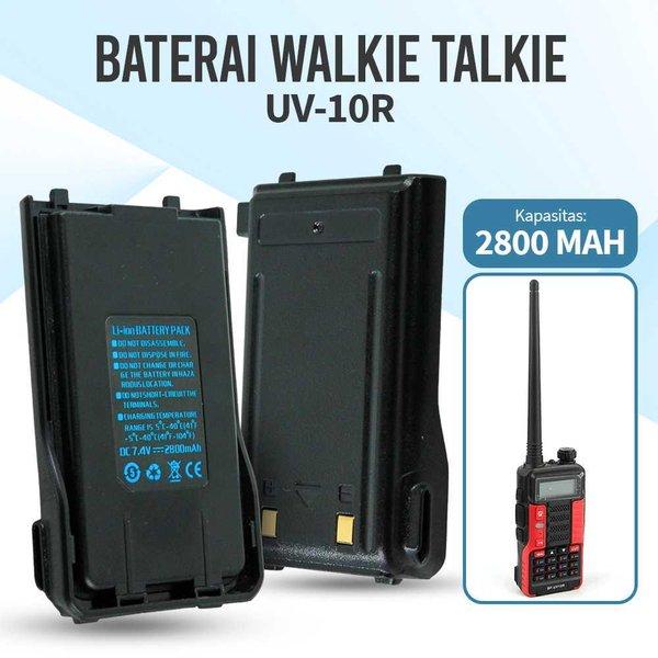POFUNG Baterai Walkie Talkie UV-10R 2800 mAh