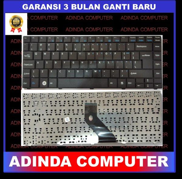 Keyboard Fujitsu Lifebook LH530 LH531 LH520 LH701 BH531 - Hitam