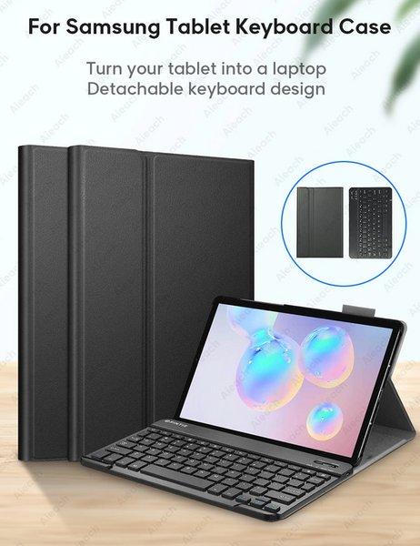 Samsung Tab S5E 10.5 T720 T725 Keyboard Bluetooth Wireless Leather Case Cover With Pencil Holder Pre