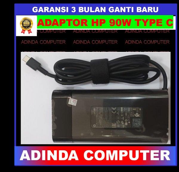 Adaptor Charger HP ProBook x360 430 G8 445 G8 630 G8 90W TYPE C