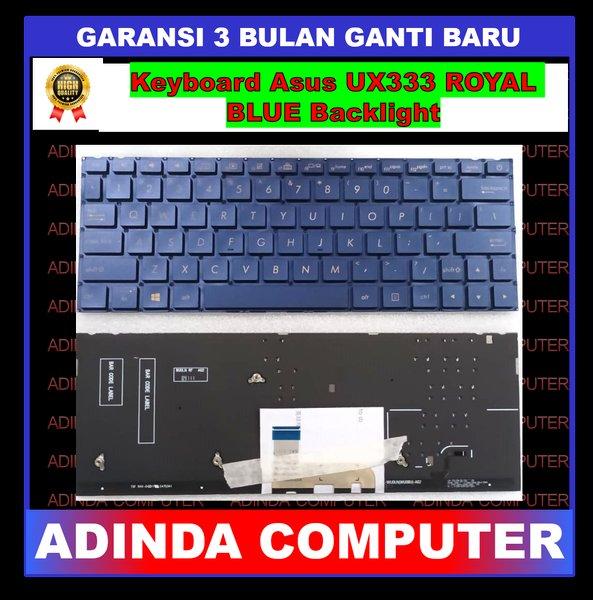 Keyboard Asus Zenbook 13 UX333 UX333F UX333FA UX333FN Royal Blue Backlight