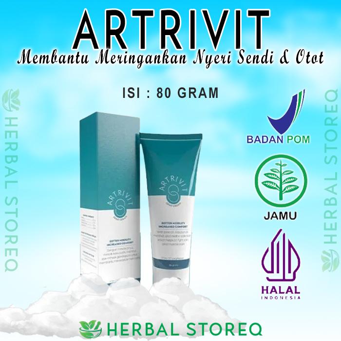 Artrivit Cream Asli Bpom Original Cream Pegal, Nyeri Sendi & Nyeri Otot