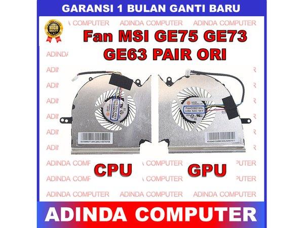 Fan MSI GE75 MS-16P1 GE75 GP75 GL75 WE75 PAIR ORI