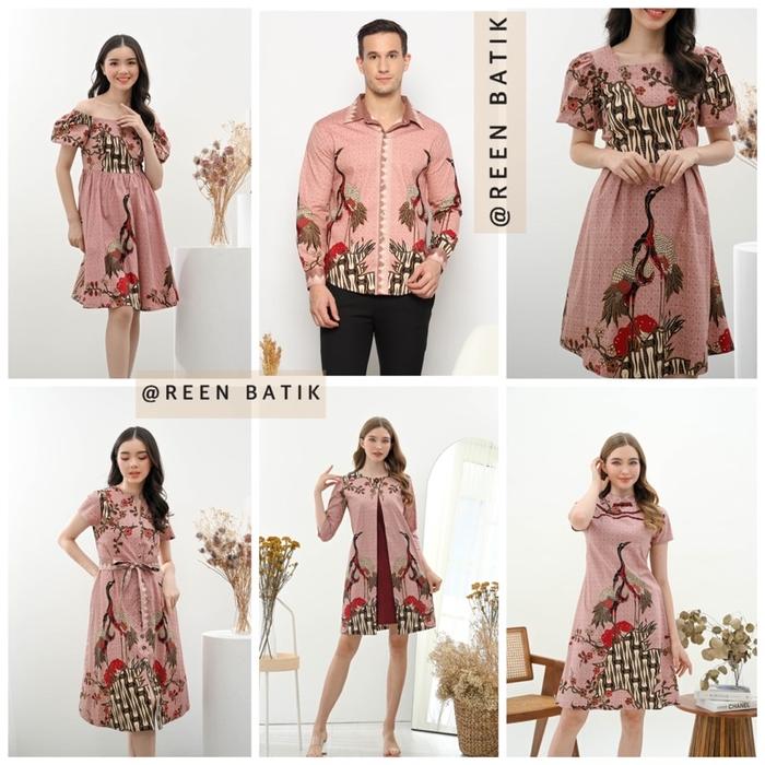 NB Batik Couple Warna Pink Edisi Imlek, 252 JCO / 113 JCO / 115 JCO / 272 JCO / 263 JCO / 262 JCO /
