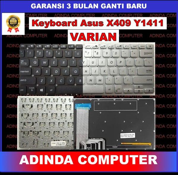 Keyboard Asus ExpertBook X409 Y1411 Y1411CD P1411CMA Silver Backlight