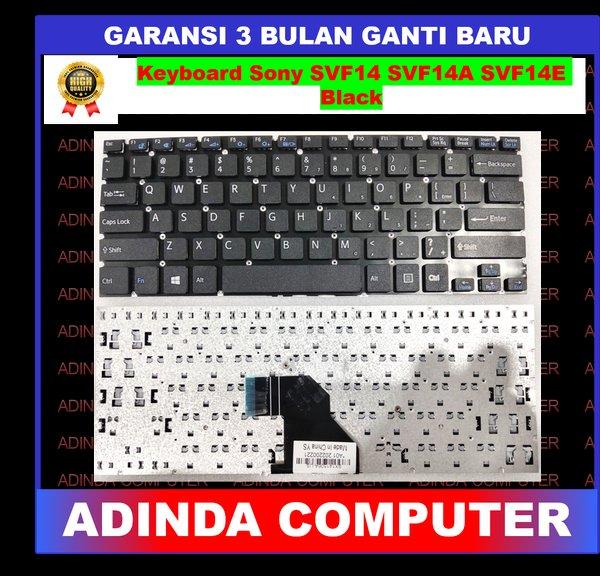 Keyboard Sony SVF14 SVF142A23T SVF142c1ww SVF142c29u SVF1432ACXW Black