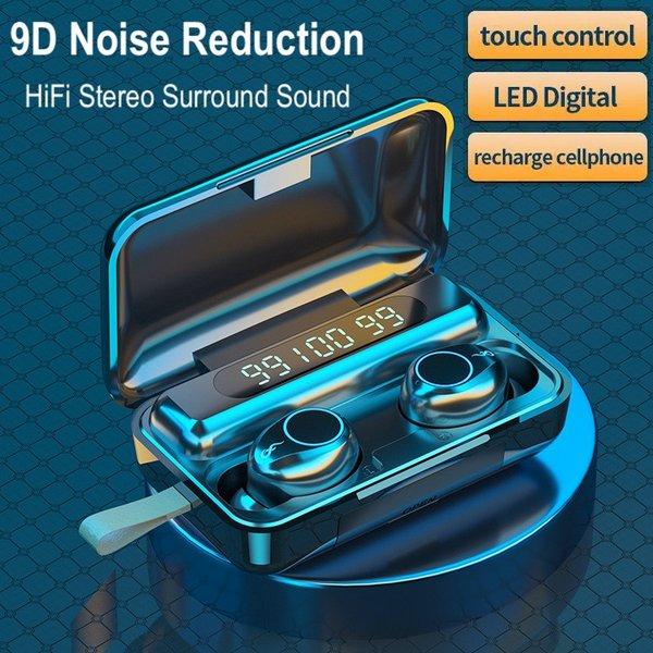 Iphone 14 14 Pro 14 Pro Max Headset Wireless Bluetooth Earphone Premium TWS 9D Noise Reduction With