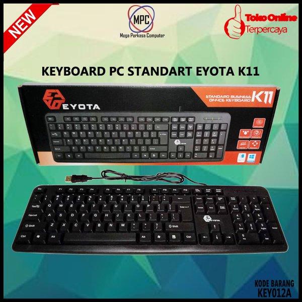 Keyboard Pc Computer USB Standar Murah