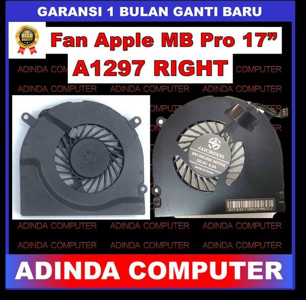 Fan Apple MacBook Pro 17" A1297 MC226LL (2009-2011) Right OEM