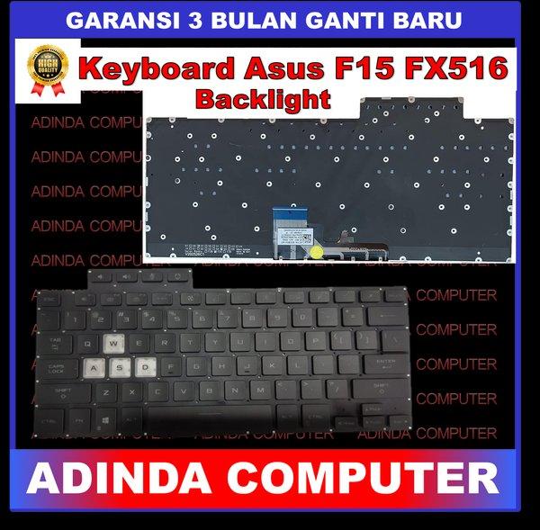 Keyboard Asus TUF Dash F15 FX516 FX516P FX516PR FA516 TUF516 Backlight
