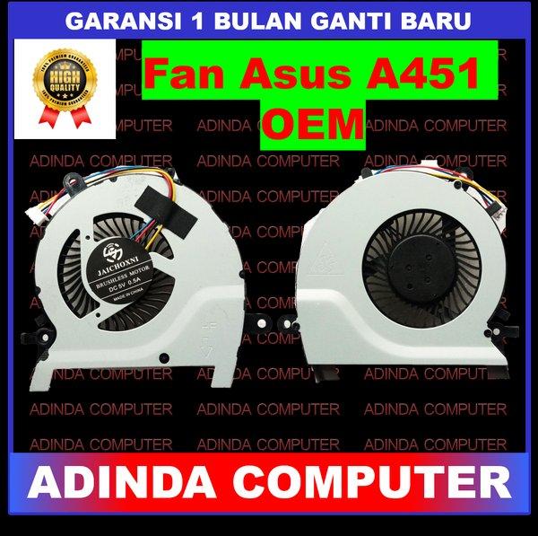 Kipas Cooling FAN ASUS A451 A451C A451CA A451L A451LA A451LB A451LN OEM