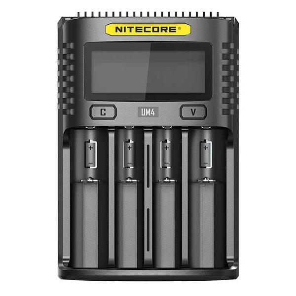 Charger Baterai 4 Slot Nitecore Intelligent USB Li-ion NiMH UM4