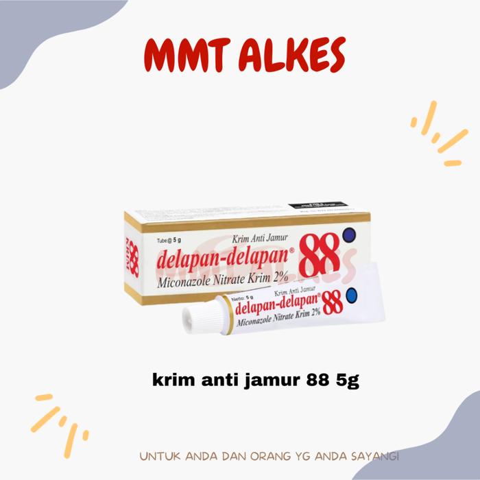 KRIM 88 5g | Krim Anti Infeksi & Gatal Jamur | MECCAYA