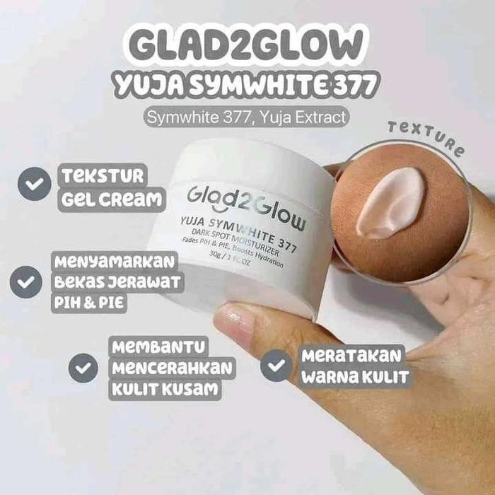 GLAD2GLOW MOISTURIZER - Pelembab Wajah
