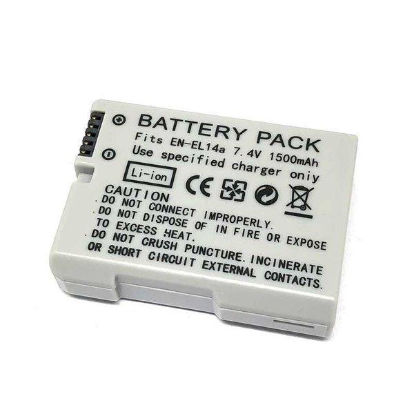 Baterai Kamera Nikon D3100 D3200 D5100 Coolpix P7100 1500mAh - EN-EL14a