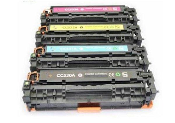 Toner Catridge HP CP2025 HP CC530 CC5531 CC532 CC533 Compatible