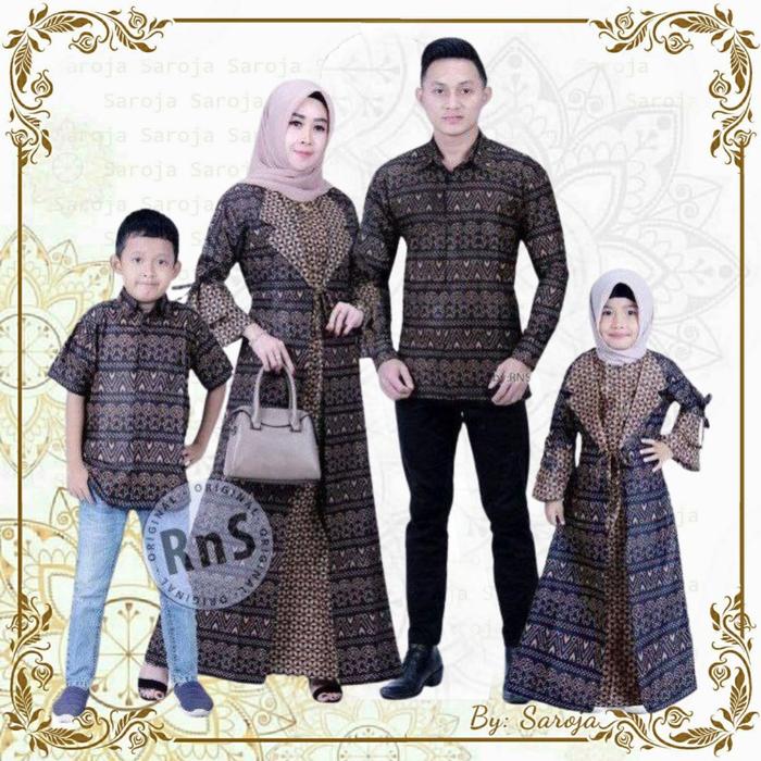 NB Couple Keluarga Jessy Semut | Sarimbit Baju Lebaran Casual | Couple Kondangan Trendy | Sarimbitan