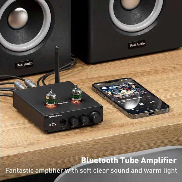 Fosi Audio T20X Amplifier Audio Stereo dengan Bluetooth 5.0 dan Tabung Vakum