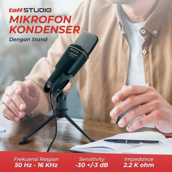 TaffSTUDIO Mikrofon Kondenser Studio Profesional Microphone Stand - S666