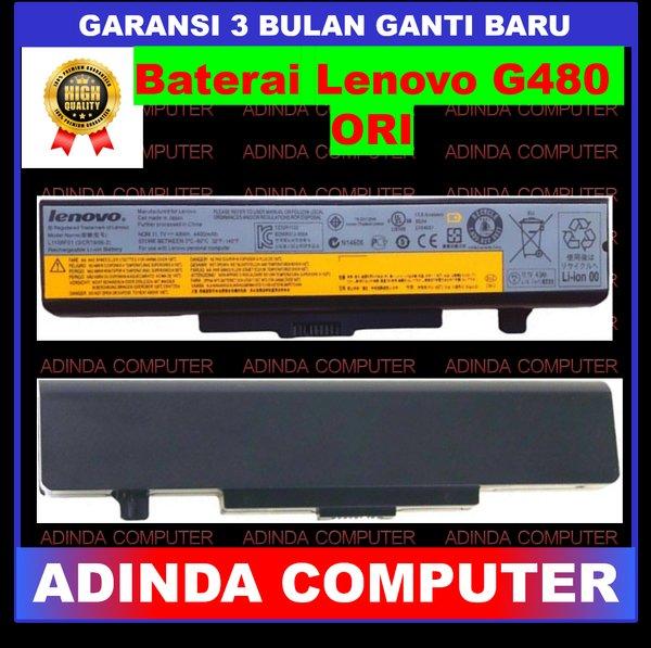 Baterai Lenovo G480 G400 V580 V580c Y480 Y485 Y580 Y480N Y485N Y480P Y485P Z380 z480 Z580 Z585 Z485 