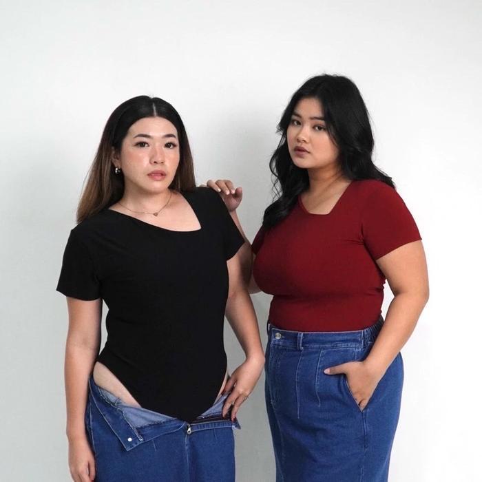 Ralyn bodysuit (bodysuit/bodysuit bigsize)