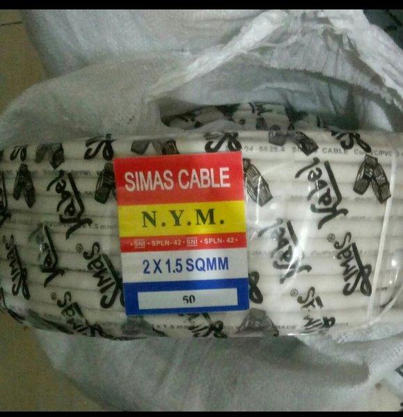 KABEL LISTRIK KAWAT 2X1,5MM TEMBAGA MURNI