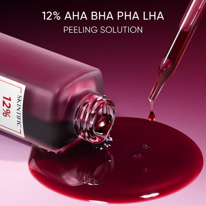 (share in jar 5ml) SKINTIFIC 2 IN 1 PEELING SOLUTION+ MOISTURIZER VIRAL